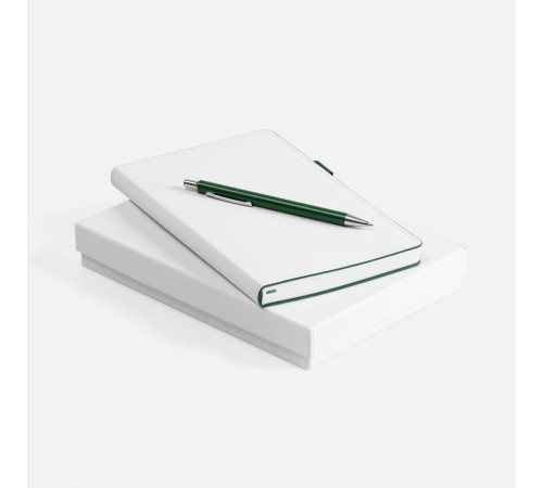 Набор White Shall, бело-зеленый