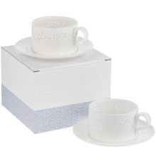 Набор Coralli Luziano на 2 персоны, белый