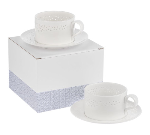 Набор Coralli Luziano на 2 персоны, белый