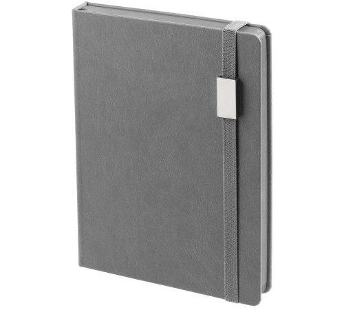 Ежедневник New Factor Metal, серый