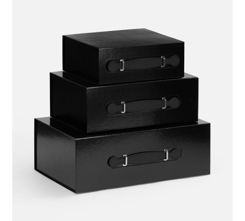 Коробка складная Holdfold, S, черная