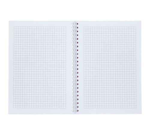 Блокнот Salvador в клетку, красный