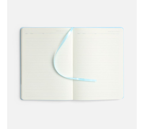 Ежедневник Vale New, недатированный, голубой