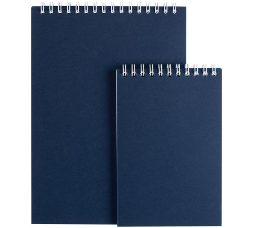 Блокнот Dali Mini в клетку, синий