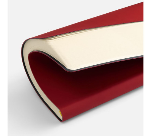 Ежедневник Flex Shall New, недатированный, красный