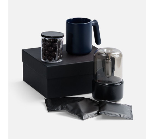 Набор «Микроклимат», черный с синим