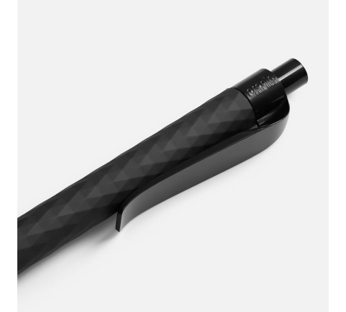 Ручка шариковая Prodir QS01 PRP-P Soft Touch, черная