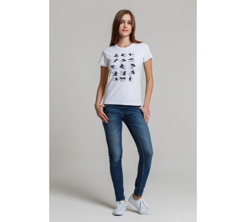 Футболка женская «Неочевидное»