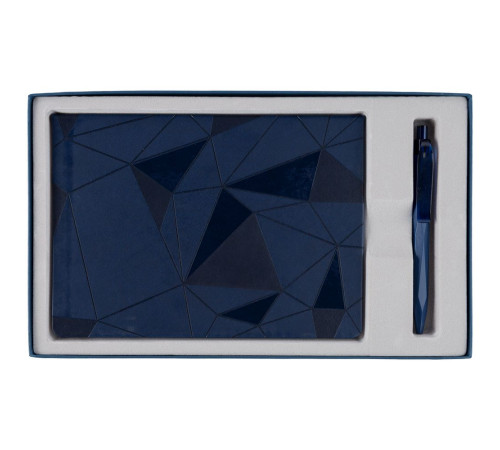 Набор Gems: ежедневник и ручка, синий