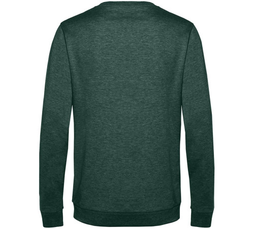 Свитшот унисекс Set In, темно-зеленый меланж