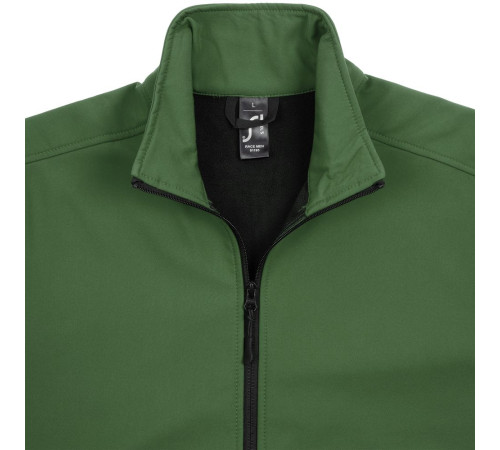 Куртка софтшелл мужская Race Men, темно-зеленая