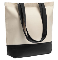 Холщовая сумка Shopaholic, черная