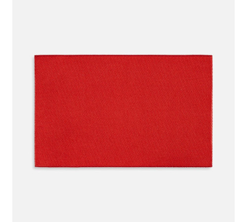 Лейбл тканевый Epsilon, XL, красный