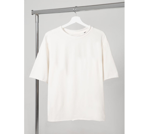 Футболка оверсайз Vozduh 2.0, кремовая