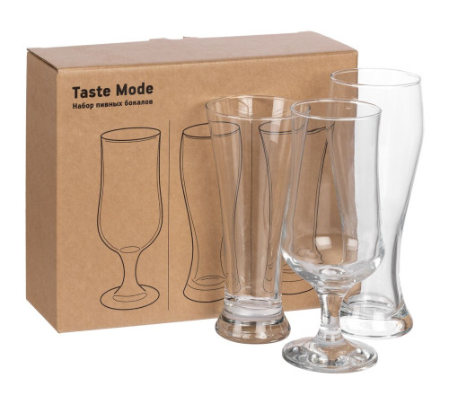 Набор пивных бокалов Taste Mode