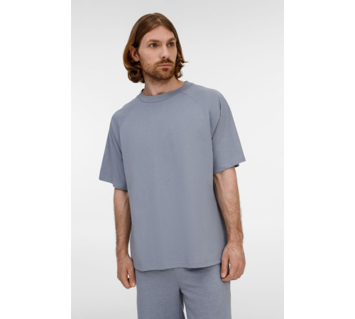 Футболка унисекс оверсайз T2, серая