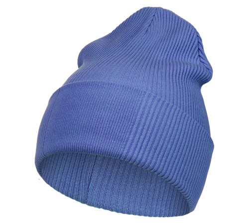 Шапка Real Rib, синяя (черника)