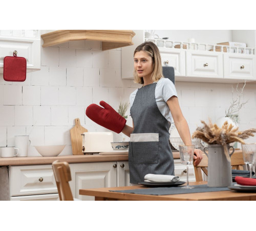 Фартук Settle In, темно-серый