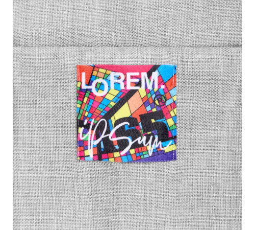 Подушка Settle In, серая