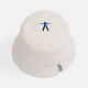 Панама Oblako, утепленная, молочно-белая