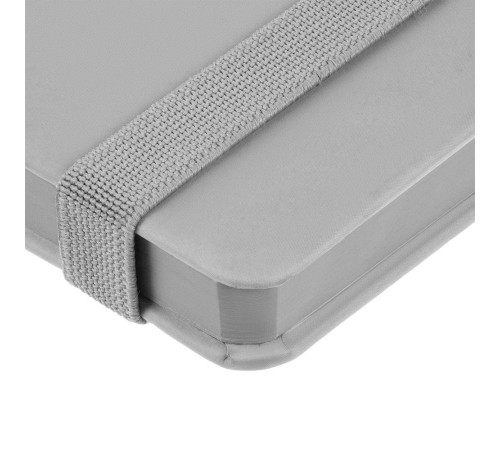 Блокнот Shall, в линейку, серый