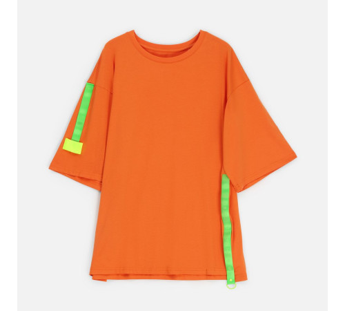 Лейбл тканевый Epsilon, M, желтый неон