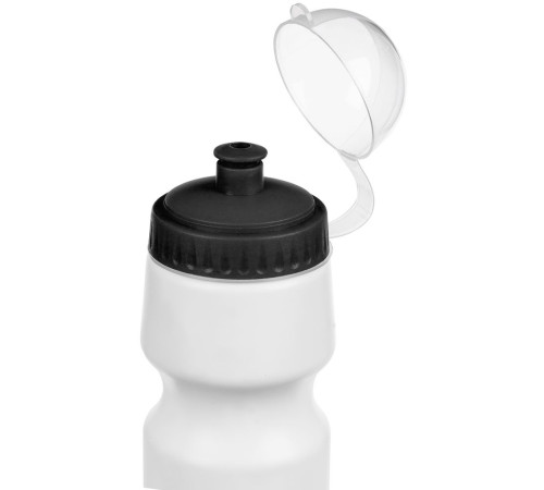 Бутылка для велосипеда Bikescape, белая с черным