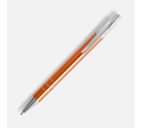 Ручка шариковая Undertone Metallic, оранжевая