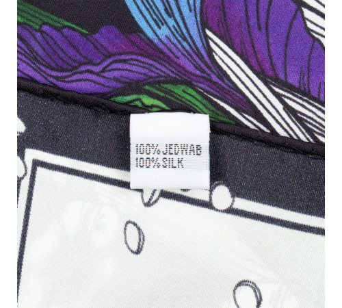 Платок шелковый Delicate, ирисы