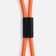 Кабель-ланьярд energyFlex Power Delivery 60 Вт, оранжевый