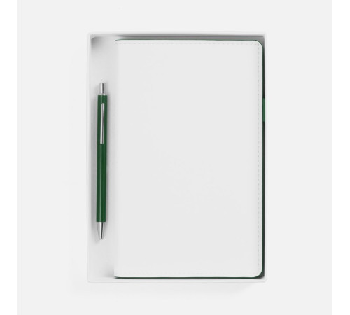 Набор White Shall, бело-зеленый