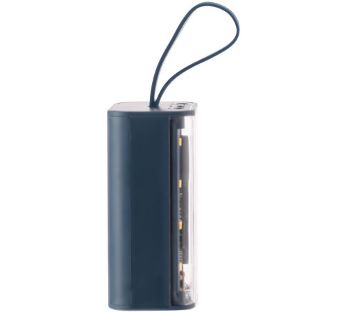 Аккумулятор с быстрой зарядкой Trellis Quick 10000 мАч, синий