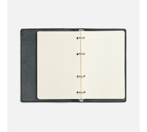 Ежедневник inStream, недатированный, черный