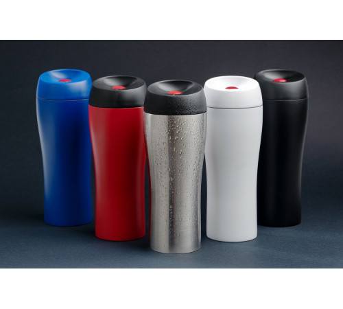 Термостакан Solingen, вакуумный, герметичный, черный