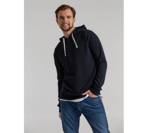 Толстовка с капюшоном Unit Kirenga, темно-синяя