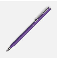 Ручка шариковая Hotel Chrome, ver.2, матовая фиолетовая