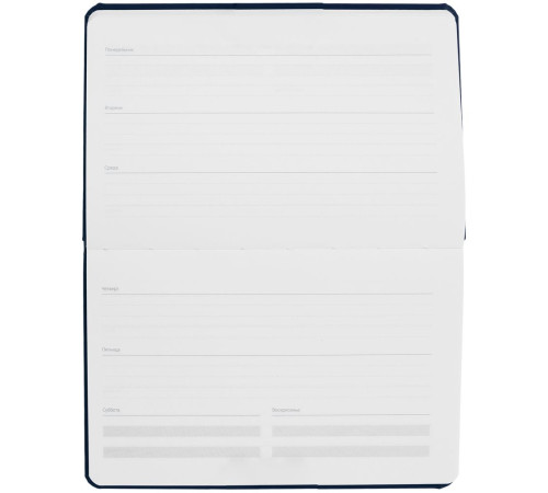 Еженедельник Urban, недатированный, синий