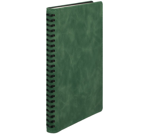 Ежедневник Spring Urban на заказ, недатированный, зеленый