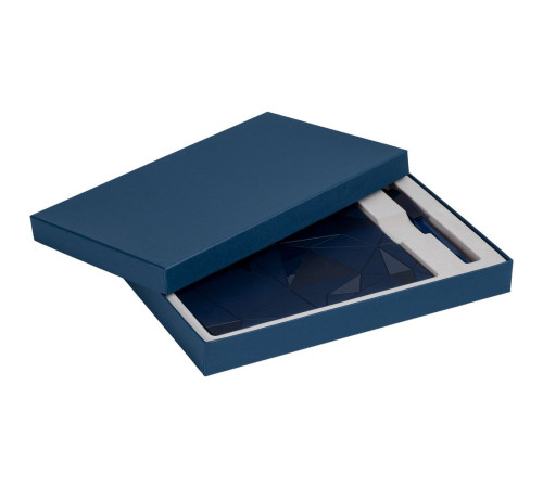 Набор Gems: ежедневник и ручка, синий