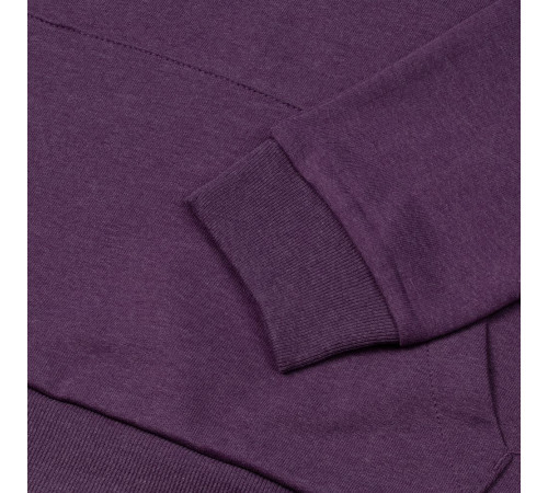 Толстовка с капюшоном унисекс Hoodie, фиолетовый меланж