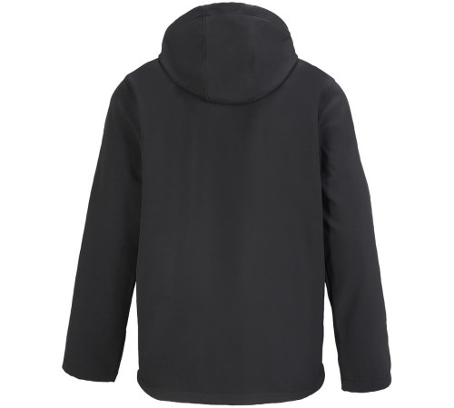Куртка софтшелл с капюшоном мужская Race Men, черная