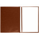 Папка адресная Nebraska, коричневая