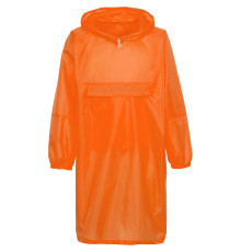 Дождевик-анорак Alatau, оранжевый неон, единый размер