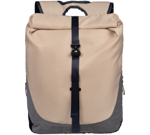 Рюкзак coolStuff Plus, бежевый с темно-синим