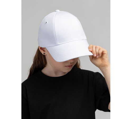 Бейсболка детская Capture Kids, белая