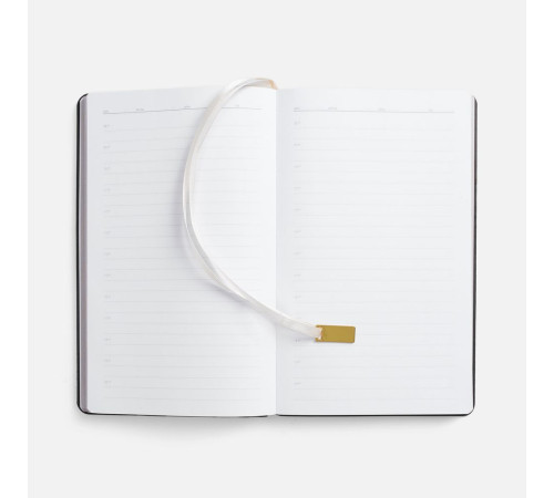 Ежедневник Petrus, недатированный, черный