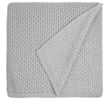 Плед Serenita, светло-серый