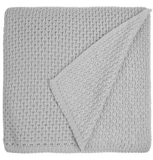 Плед Serenita, светло-серый