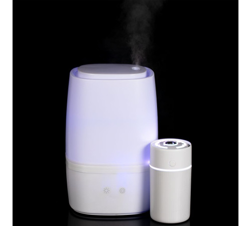 Увлажнитель-ароматизатор воздуха Fusion, белый