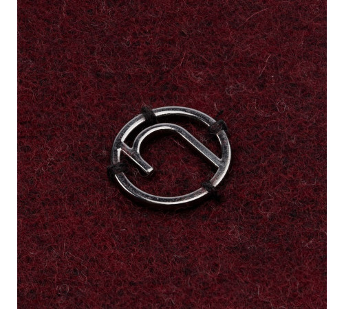 Шарф Charming, коричневый с оранжевым